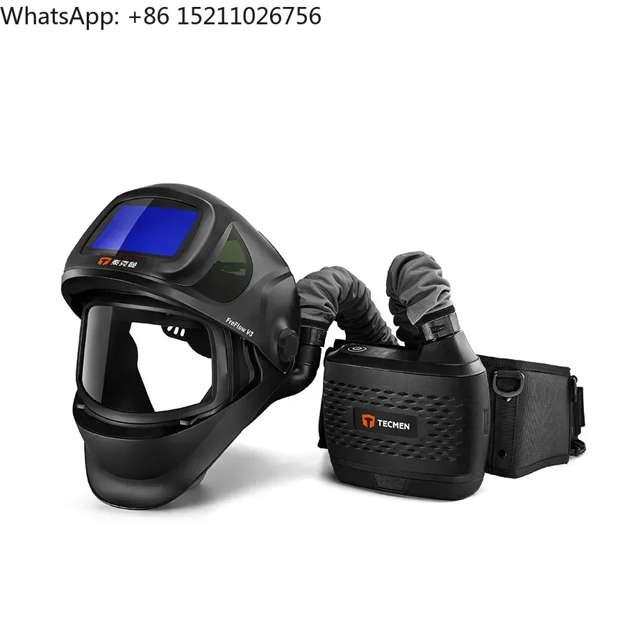 

TECMEN FREFLOW V3 air purifying papr respirator-s papr helmet air fed welding helmet