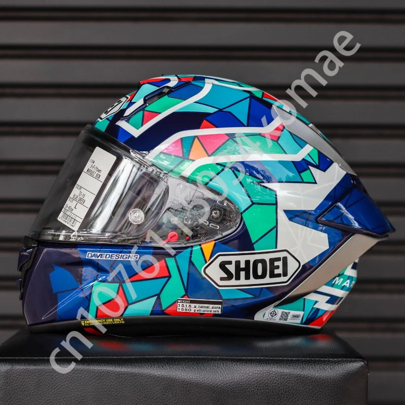 Shoei X-15 X-SPR Pro X-Fifteen Barcelona Full Face Motorcycle Helmet Riding Motocross Racing Motobike Helmet