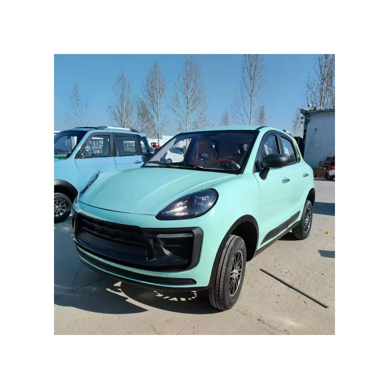 سيارة كهربائية صغيرة بقدرة 3500 وات، تصميم جديد رخيص، سيارة كهربائية لكبار السن بأربعة مقاعد #2