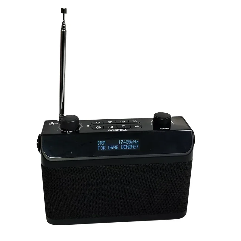 For Gospell 228 Portable Digital Radio Mondiale (DRM) Radio Receiver