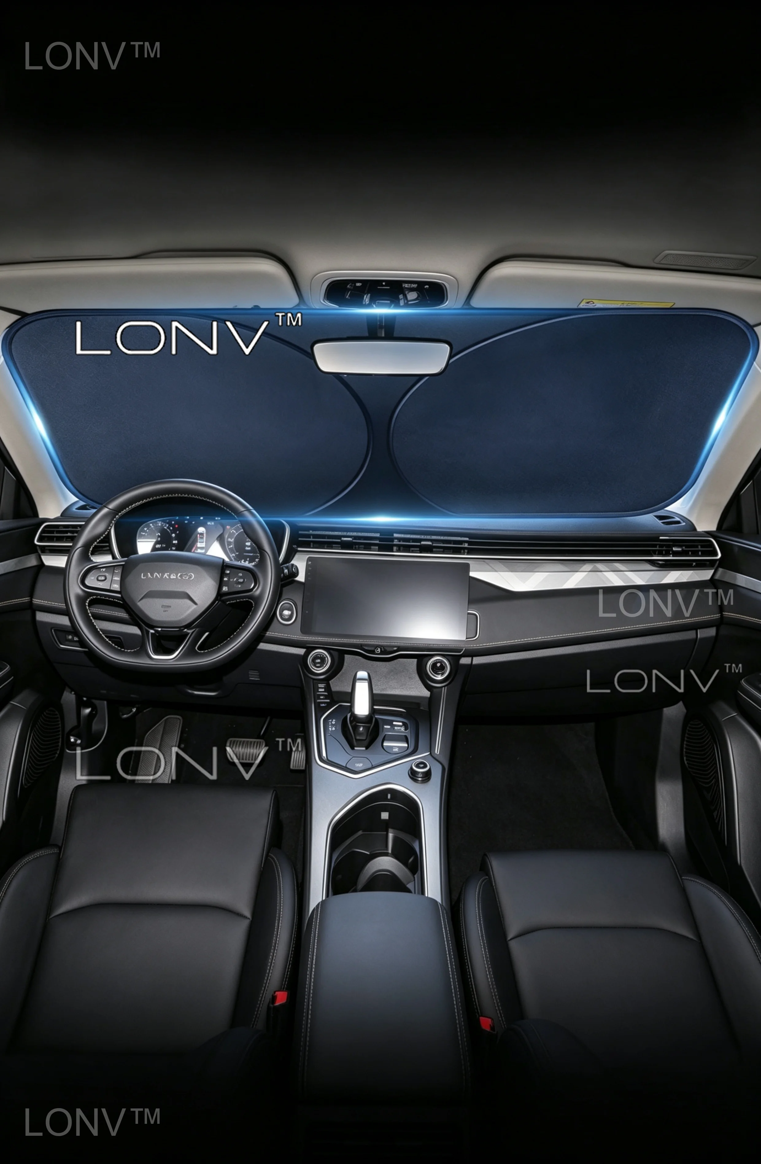For Lynk & Co 01 2026 2027 2023 2024 2025 Car Sunshade Front Windshield Shade Cover Foldable Car Heat Insulation Accessories
