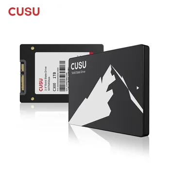 CUSU SSD 1TB 512GB 256GB 128GB SATA3 Disco duro 2TB SSD SATA Disco de estado sólido para computadora portátil de escritorio 1