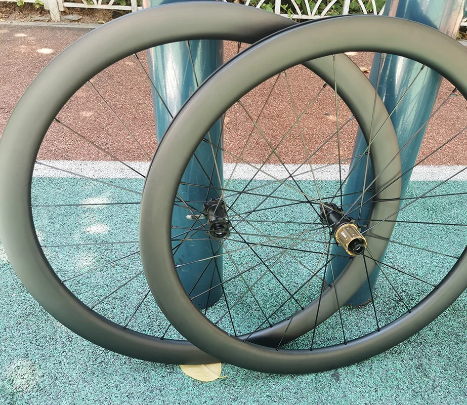 Custom 700C Width 28/30/36mm Wheelset 4045/50/55/60mm With Individual Carbon Bicycle Wheelset For Disc Brake or Rim Brake