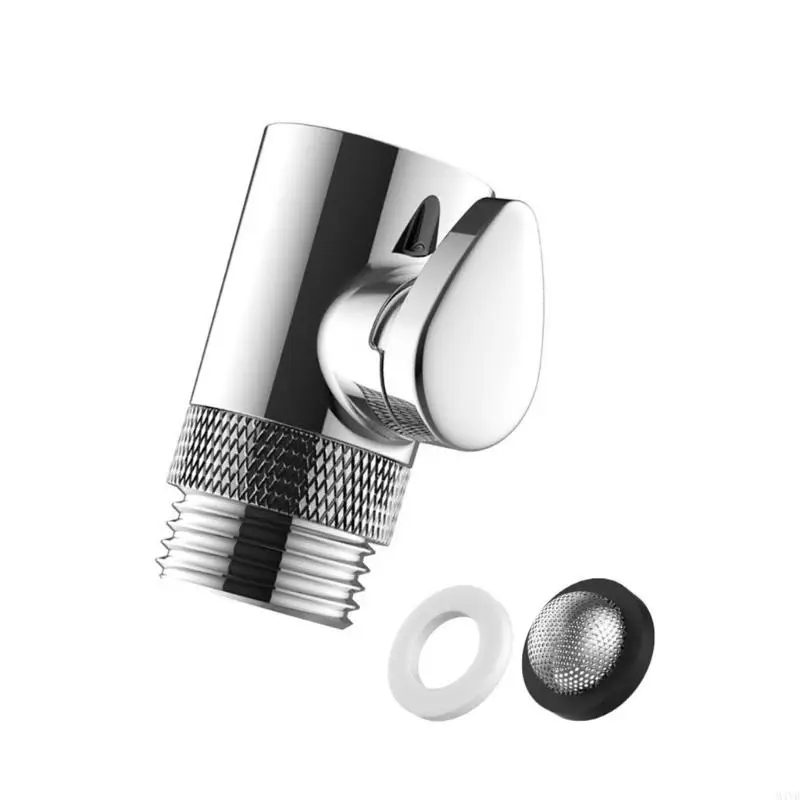 

Adjust Shower Head with Build In Filter Rotations Water Saving Valves Easy Installation Metal Ergonomic Designs G1/2 M4YD