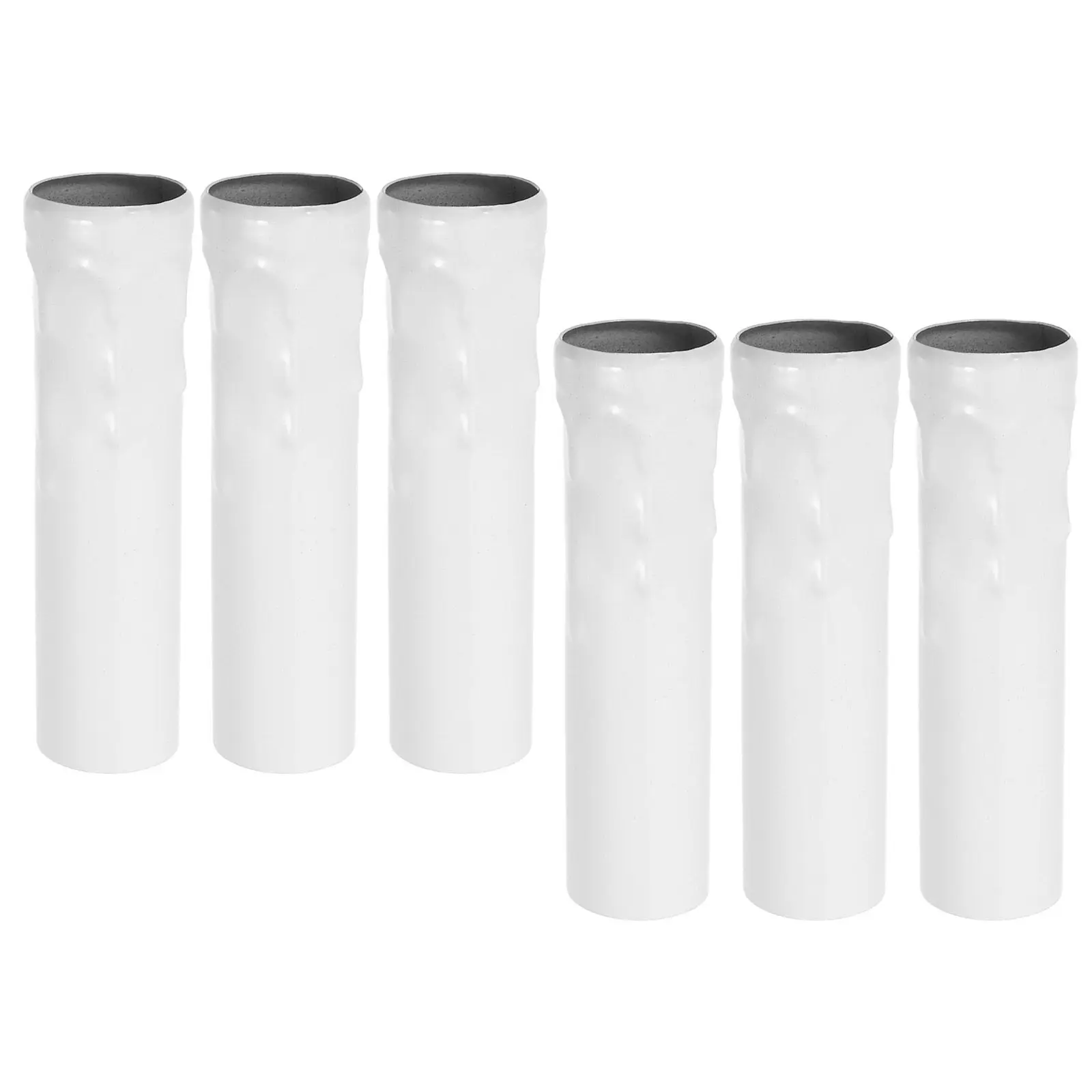 

Набор из 6 декоративных колпаков для ламп E14 в европейском стиле, в форме капли, с тиснением, для люстр и светильников