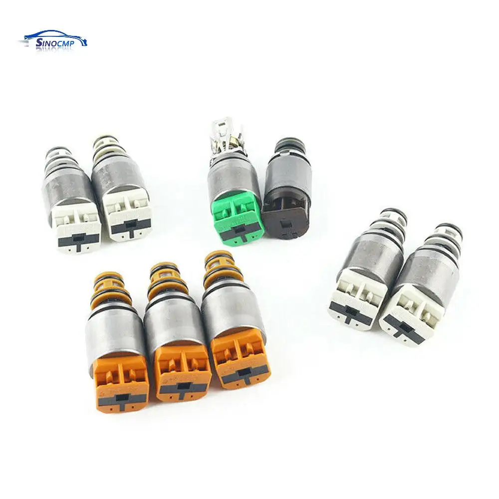 

9 PCS Automatic Transmission Solenoids Kit 8HP45 8HP70 For Audi Q7 Jaguar XJ Range Rover Car Engine Accessories Replacement Part