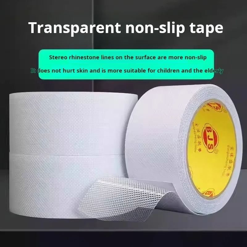 

Floor Bathroom Tiles Non-Slip Warning Strips Anti-Slip Tape Diamond Pattern Wear-Resistant & Thickened for Stairs Steps