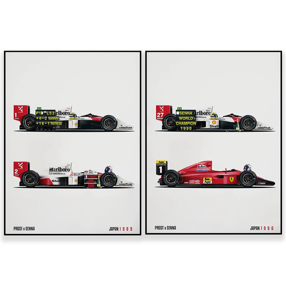 MP4/5  Poster  World Champion 1989 Print Poster