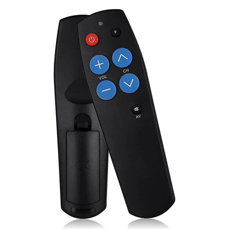 【GLAD】Universal Remote Controller For Seniors, 7 Big Key Buttons Smart Learn Code Copy Device For TV STB DVD BOX Lighting