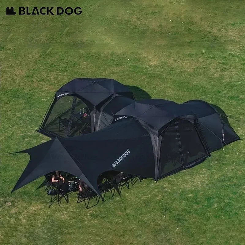 

Палатка для кемпинга BLACKDOG: Автоматическая раскладная палатка-тент для семьи, путешествий, автомобиля, на 3-4 человека, быстрое автоматическое открытие