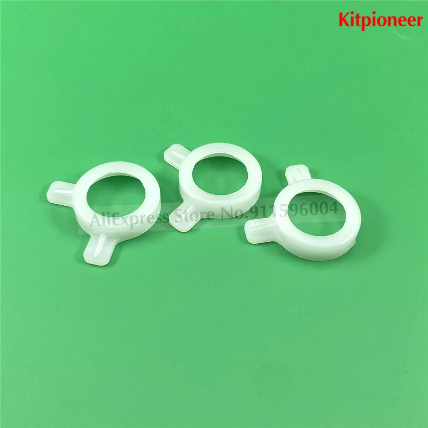 3Pcs White Ice Cream Machine Fantastic Circular-Shape Lids Spare Parts For Soft Service Front Panel