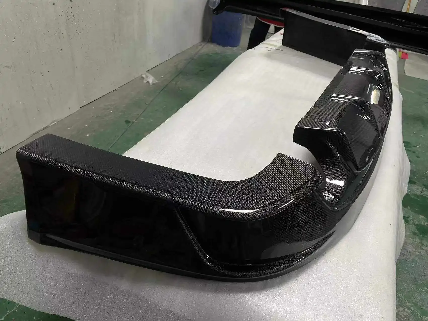 Задний диффузор MRD из углеродного волокна для Infiniti Q50 2014+, бампер для губ, диффузор для губ IMPUL Style