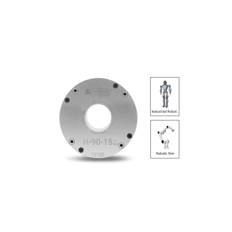 NEW H-90 Hollow Direct Drive Motor Brushless DC Servo Motor High Precision PTZ Motor Integrated Direct Drive Module
