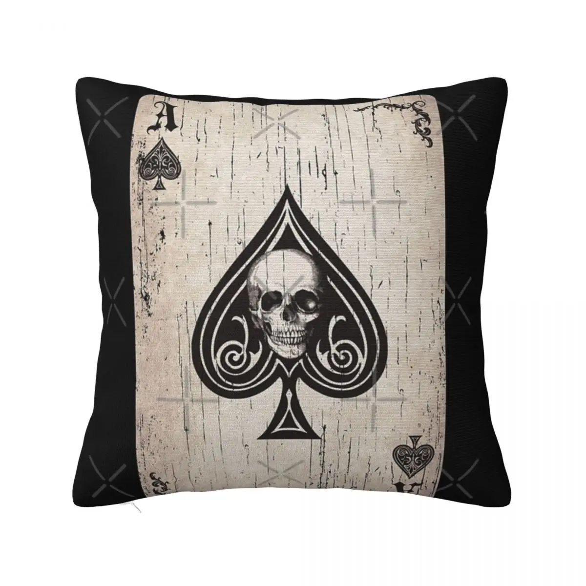 Ace Of Spades Death Card Pillow Cases Cushions Cover Cushions For Living Room Pillow Case Pillow Cover