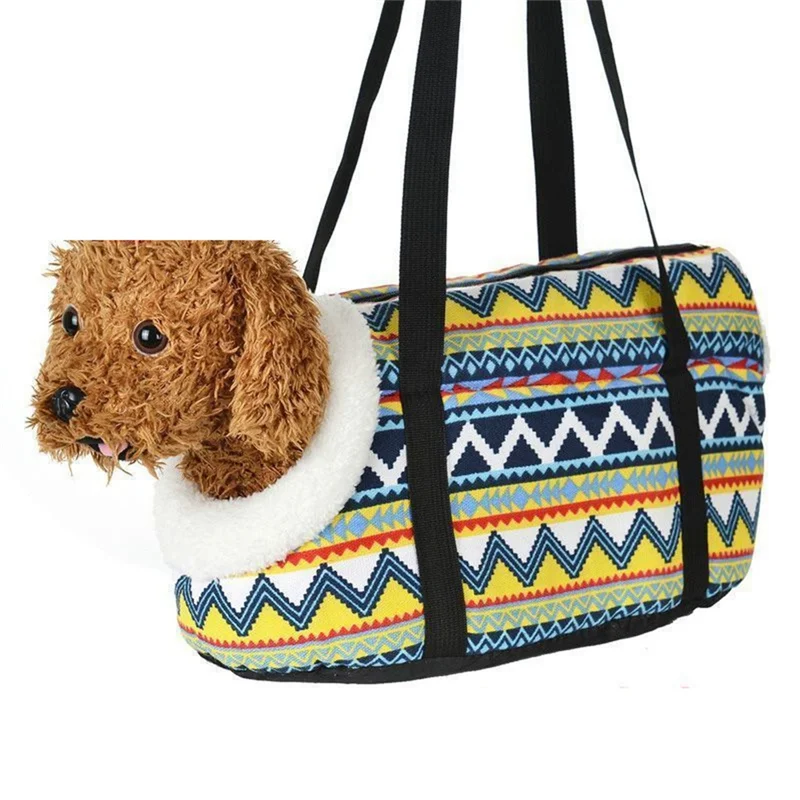 ABPQ-Pet petit chien sac de transport chien sac à dos chiot chat sacs à bandoulière en plein air voyage écharpes pour animal de compagnie, facile à utiliser A