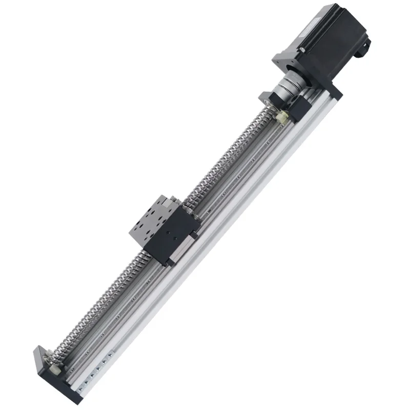 High Precision Ball Screw HMS80 Heavy Duty Linear Stage, Maximum 1000mm Stroke Accuracy 0.03mm Load 30kg