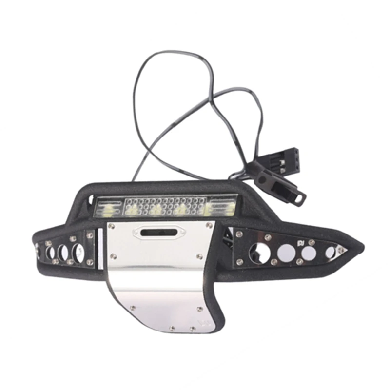 

Передний бампер для радиоуправляемого автомобиля, комплект радиоуправляемого автомобиля, черный для TRAXXAS TRX4M 1/18, радиоуправляемый гусеничный автомобиль, обновленные детали, аксессуары