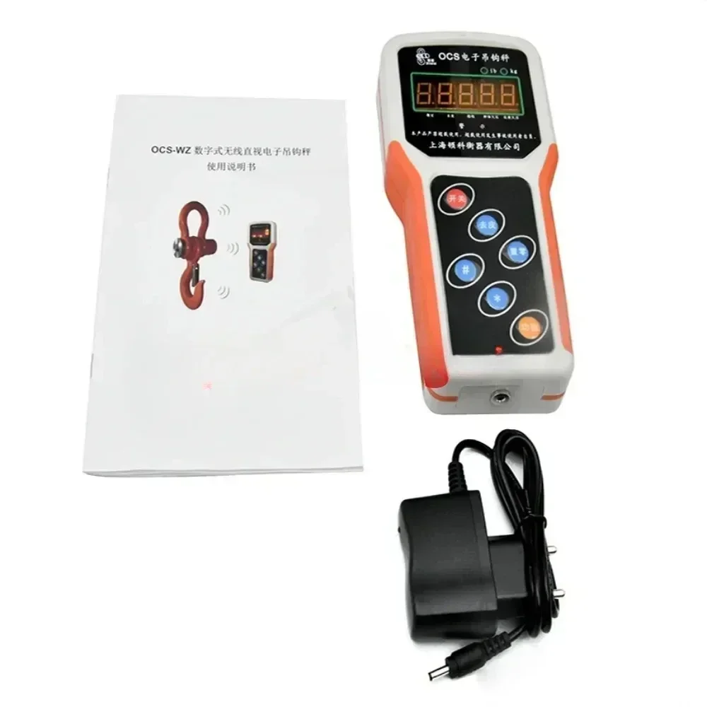 

Good price 3000KG Wireless Electronic Digital Crane Scale Heavy Duty Industrial Hanging With Handheld Meter 3T