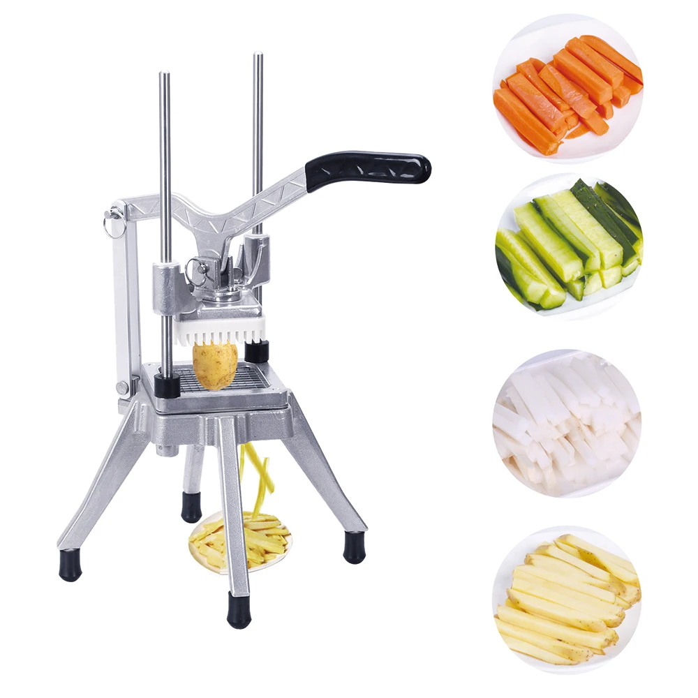 Commercial Vegetable Chopper 1/2 1/4 3/8  Home Fruit Dicer Potato Tomato Food Cutter Slicer Manual Cutting Machine Gadgets