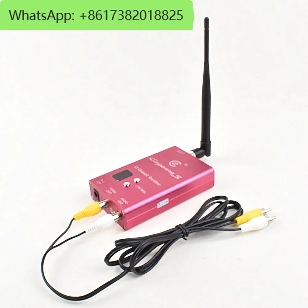 40km 1.2Ghz 1.3Ghz FPV UAV Video Transmitter and Receiver with 8W Drones Video Link 8 Channels