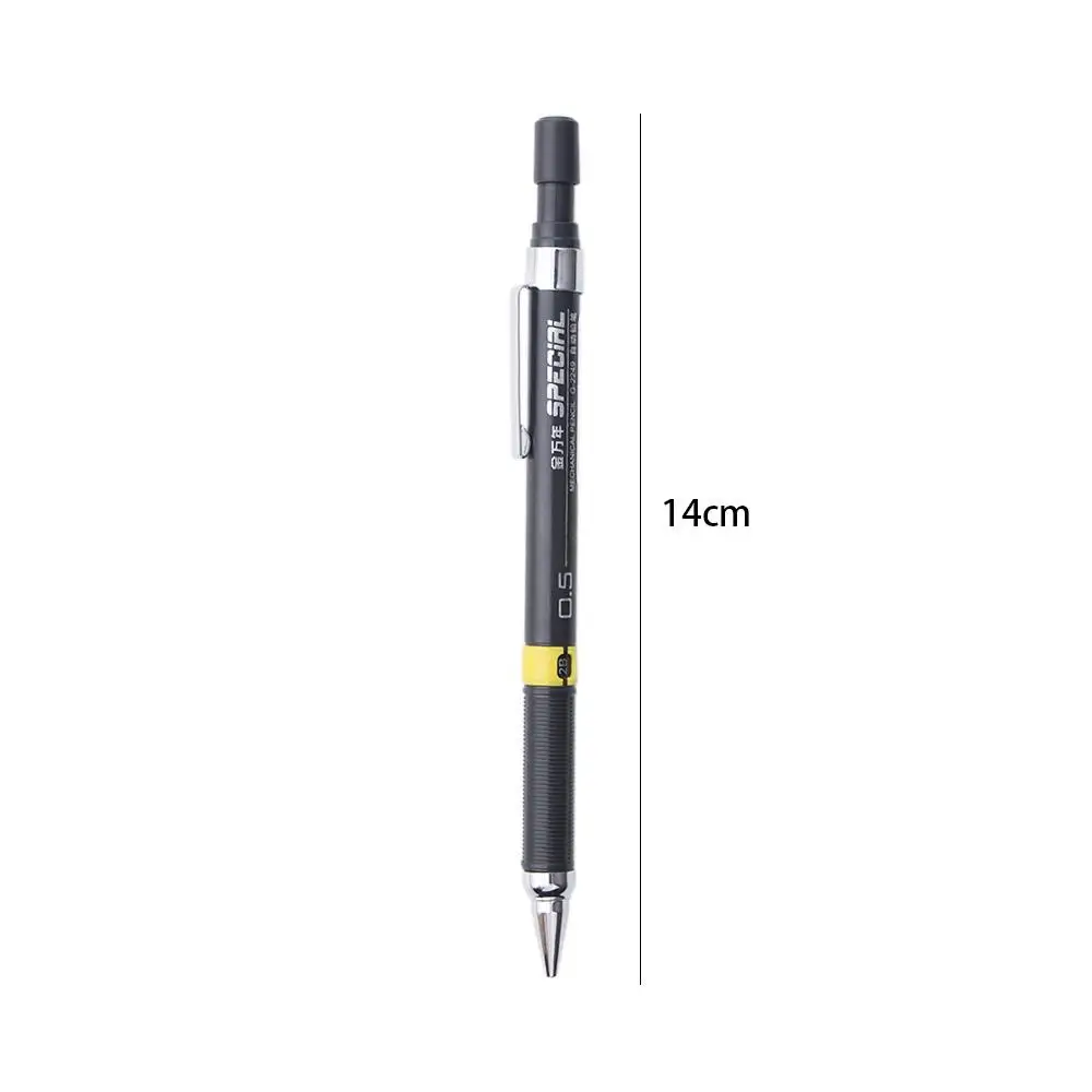 Crayon mécanique étudiant pour enfants, croquis, dessin, fournitures scolaires, papeterie, 0.3mm, 0.5mm, 0.7mm, 0.9mm