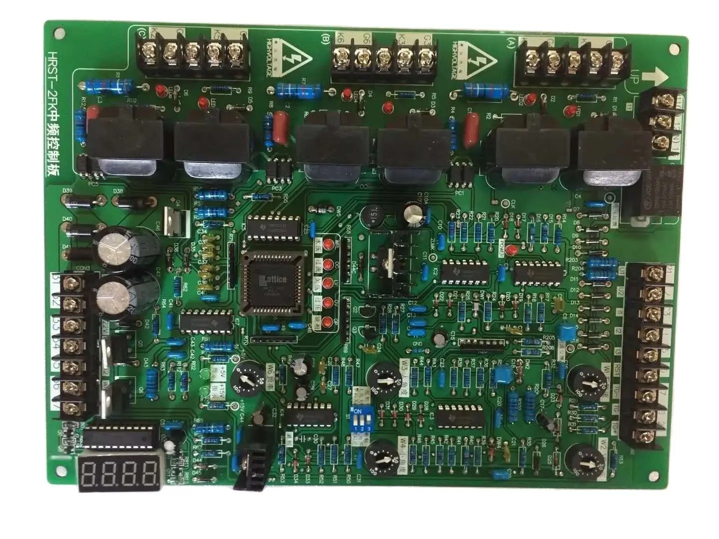 MPU-2FK Medium Frequency Control Board HRST-2FK Medium Frequency Control Board MPU-2 Medium Frequency Furnace Control Board