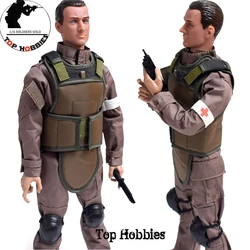 1PC 12Inch 1/6 Medical Soldier Military Uniform Combat Army Game Toys Soldier Set with Retail Box Action Figure Model Toys Hot