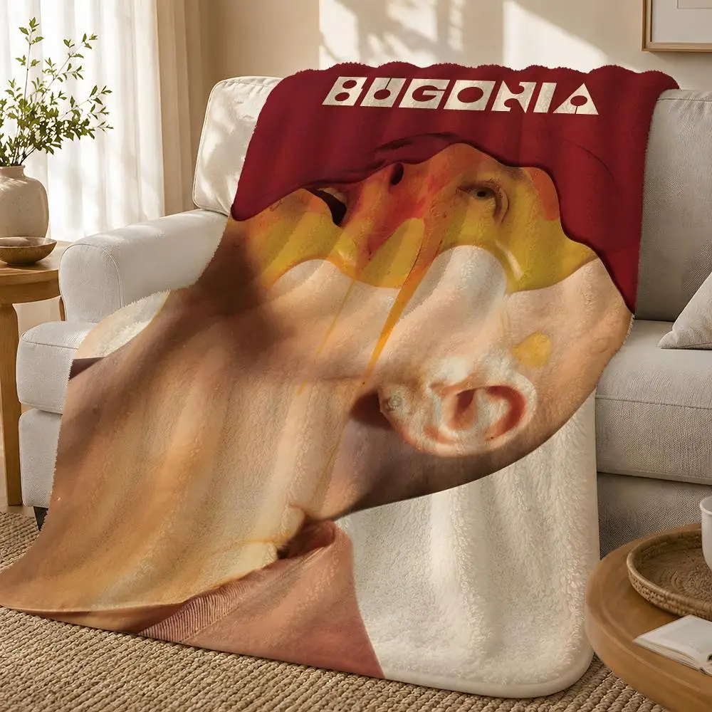 Bugonia Throw 1pc Flannel Blanket Soft Lightweight Warm Cozy For Bedroom Sofa Bed