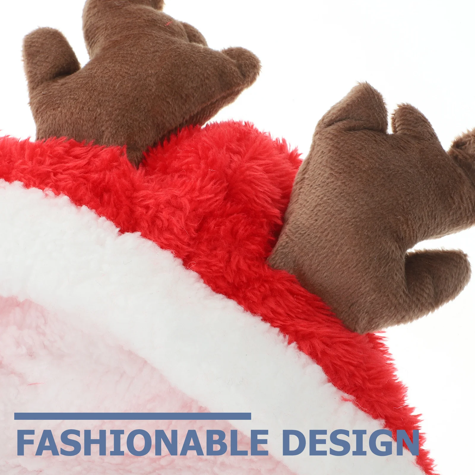 

Adorable Christmas Dog Elk Hoodie Pet Coat Warm Clothes Autumn Puppy Outfit Party Cosplay Christmas Dog Outfit