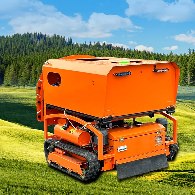 【2026】 Remote Controlled Tracked Weeding Machine Has Strong Stability In Turning In Place Wide Cutting Range And High Efficiency