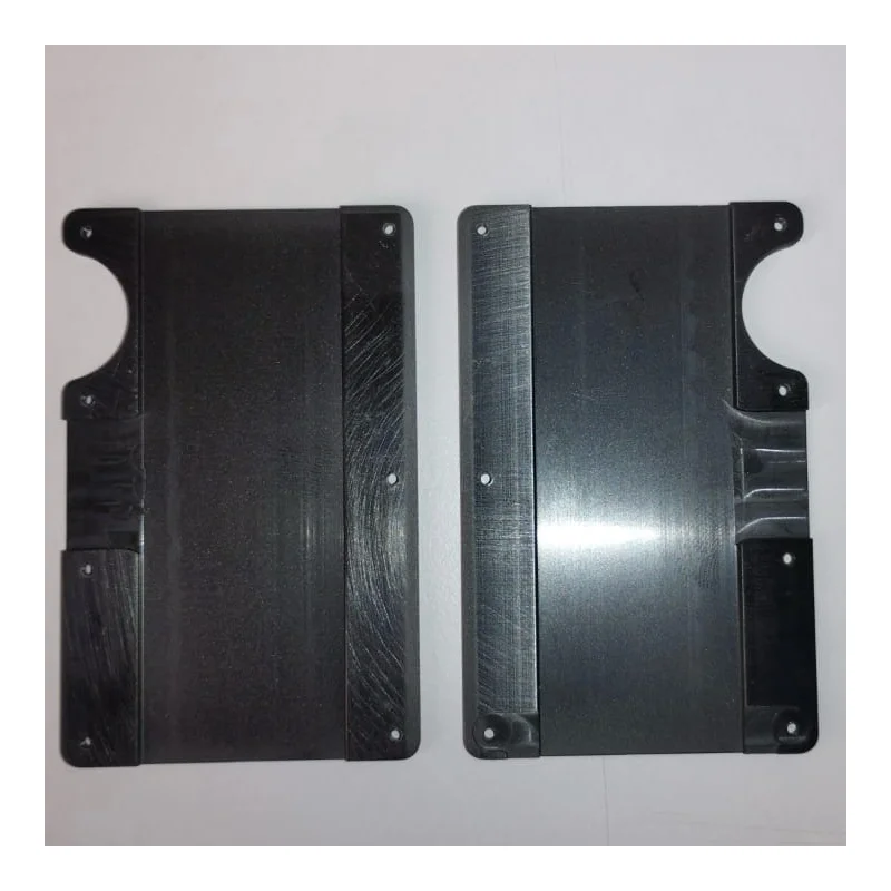 Kreditkartenetui aus Aluminiumlegierung, großes Fassungsvermögen, RFID-Diebstahlschutz, Kreditkartenetui, Geldklammer