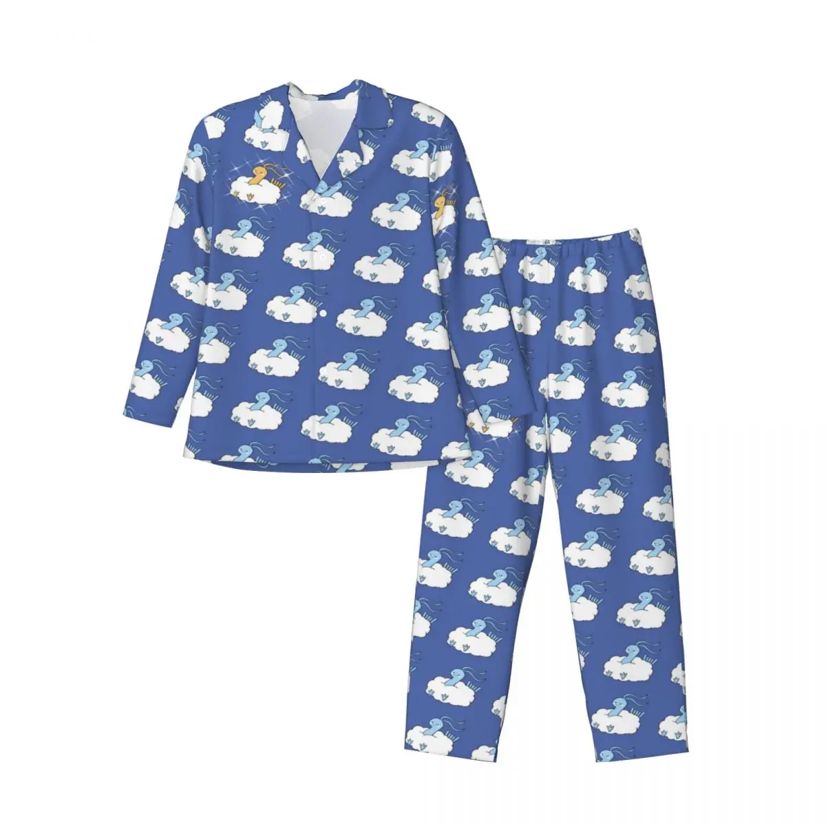 

Pokemon Women's Pajamas Sets Woman 2 Pieces Pajamas Female Couples Loungewear Suit Home Clothes