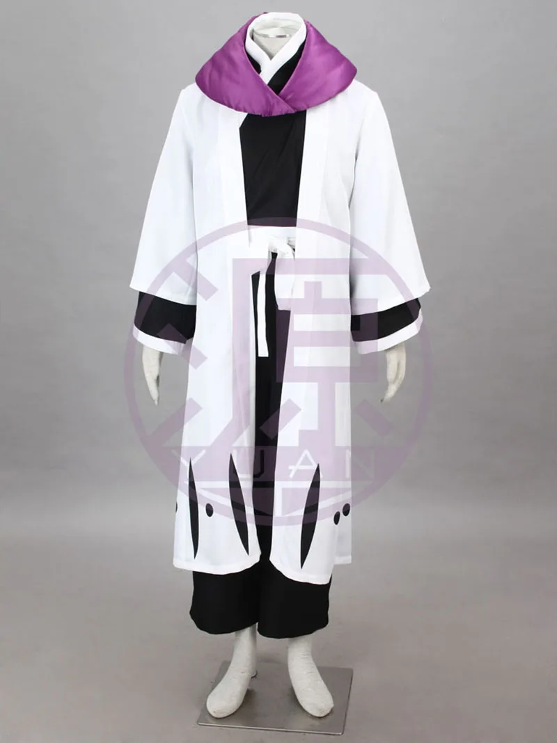 

Anime Bleach Gotei 13 The 12th Division Kurotsuchi Mayuri 3 Generation Cosplay Costume Kimono Halloween Carnival Party Suit