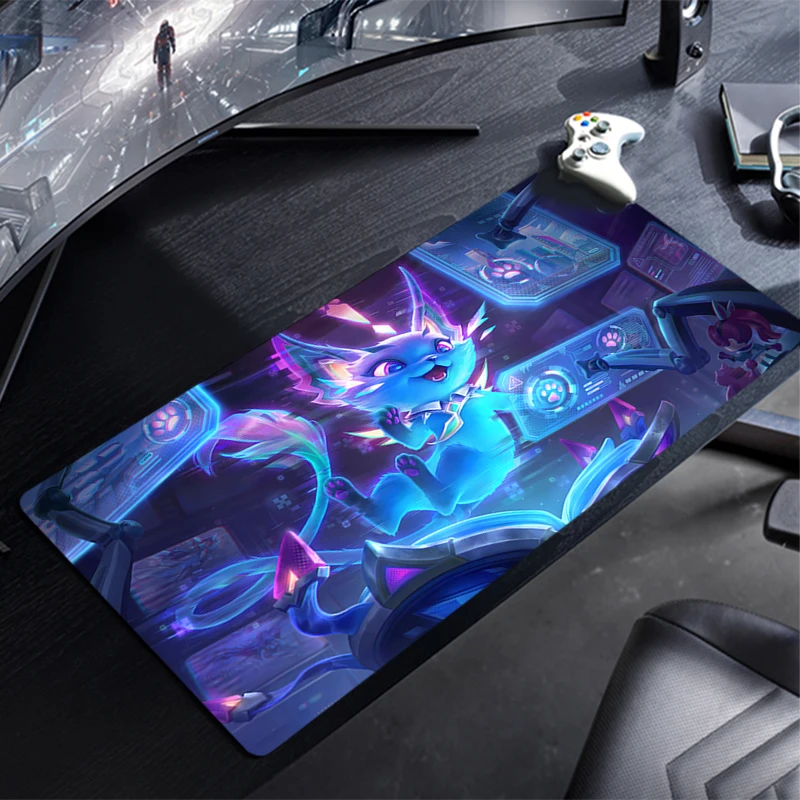 

LOL Mouse Pad Gaming Laptops Keyboard Mat Deskmat Pc Accessories Desk Protector Gamer Mats PC game carpet Mousepads large XXL XL