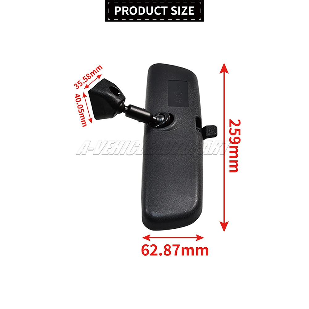 851013X100 For Hyundai Accent Elantra Kona Kia Optima Rio Sorento Soul New Front Inner Interior Rearview Mirror Car Accessories view 2