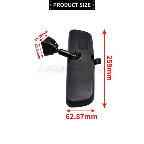 Imagen 2 del producto 851013X100 para Hyundai Accent Elantra Kona Kia Optima Rio Sorento Soul nuevo espejo retrovisor Interior delantero accesorios de coche