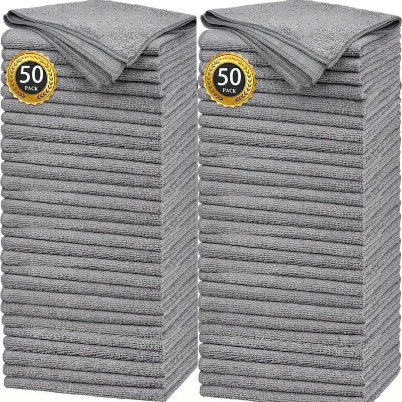 Thick Microfiber Cleaning Cloths Lint-Free Reusable Towels Absorbent for Car Window Cleaning Durable Cleaning Towel Cloths