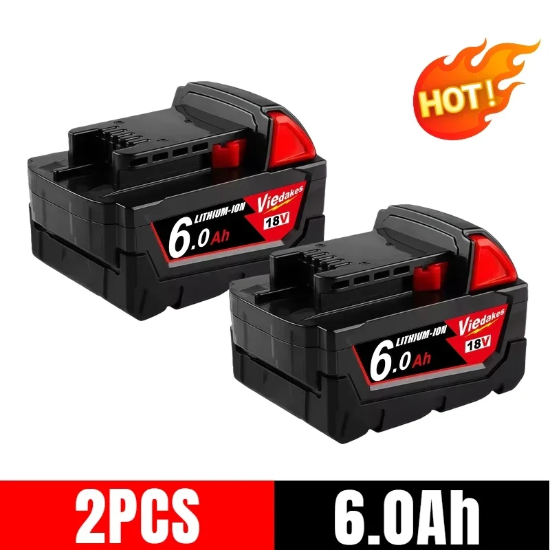 100% originele Voor Milwaukee 18 V batterij 5AH/6AH/9AH hoge energie batterij, voor M18B5 48-11-2402 48-11-2411 48-11-2401 MIL-12A-LI ?