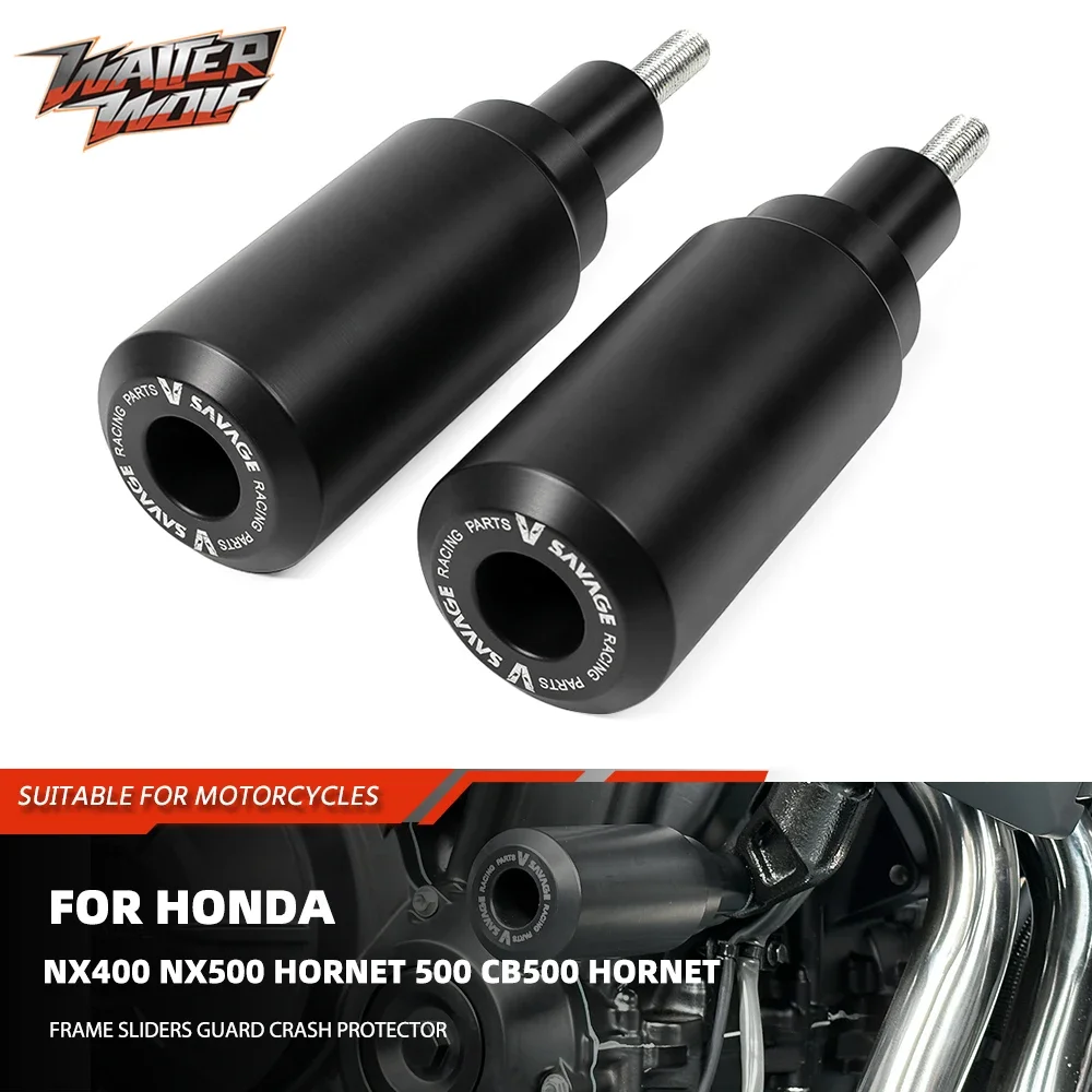 

2024 CB500 NX Motorcycle Frame Sliders Guard Crash Protector For Honda NX 400 NX 500 Hornet 500 CB 500 protection Accessories