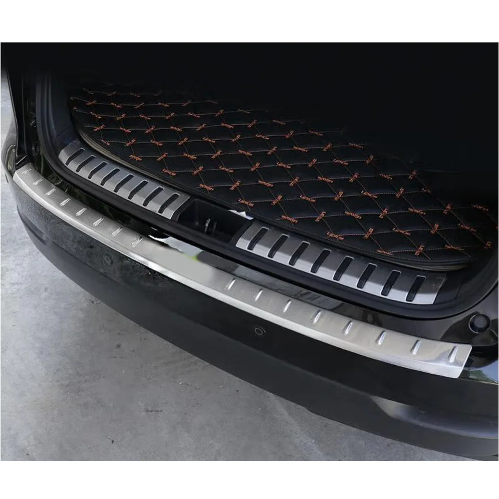 For Lexus NX 200 200t 300h 2015 2016 2017 2018 2019 2020 2021 Car Stainless Steel Trunk Inner Guard Rear Bumper Trim Accessories