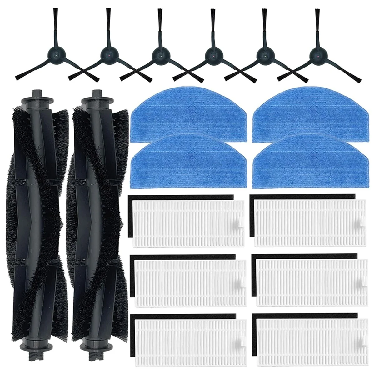 

A47T Accessories Replacement Parts for Tikom G8000, for Tikom G8000 Pro, for Honiture G20 G20Pro Robot Vacuum Cleaner