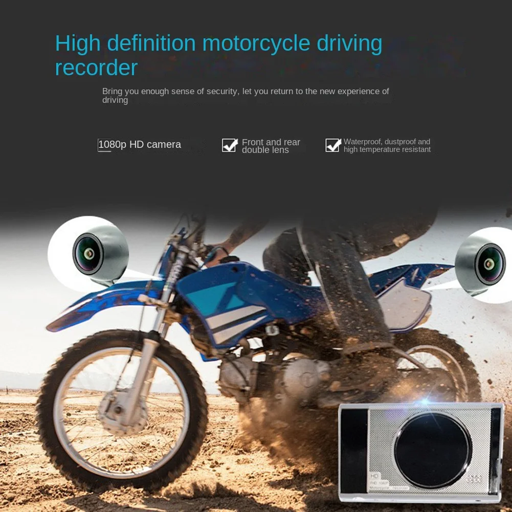 SE600 Motorcycle Camera Motorcycle Driving Recorder Front and Rear Dual Recording Riding Recorder Motorcycle