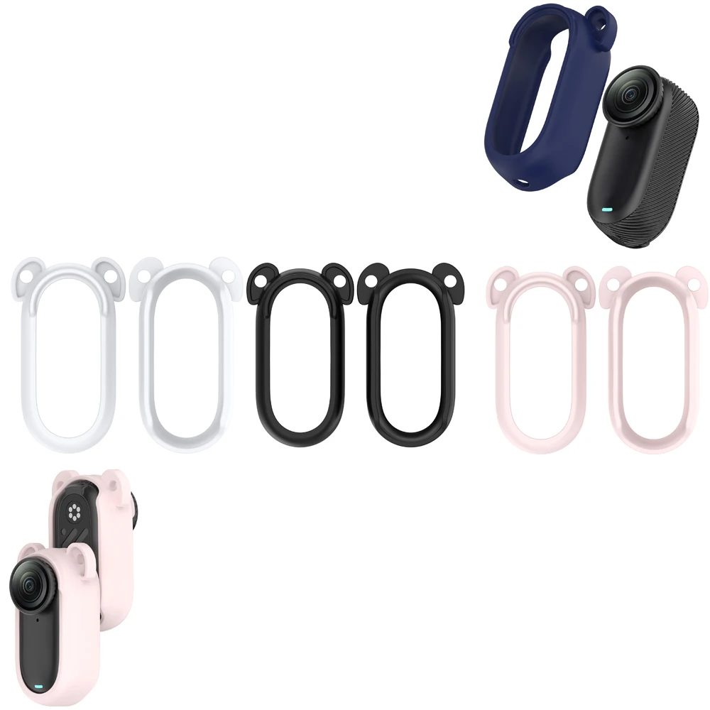 

Case for Insta GO3S/GO3, Ultra Slim Flexible TPU Silicone Anti-Scratch and Shockproof Protective Sleeve