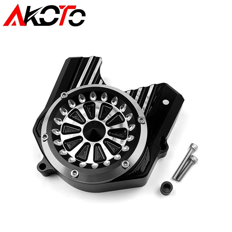 Cubierta de cadena delantera para QJMOTOR SRV 600 SRV600 V4 QJ600 2025 2026 + tapa de engranaje de cadena CNC para motocicleta accesorios protectores de motor