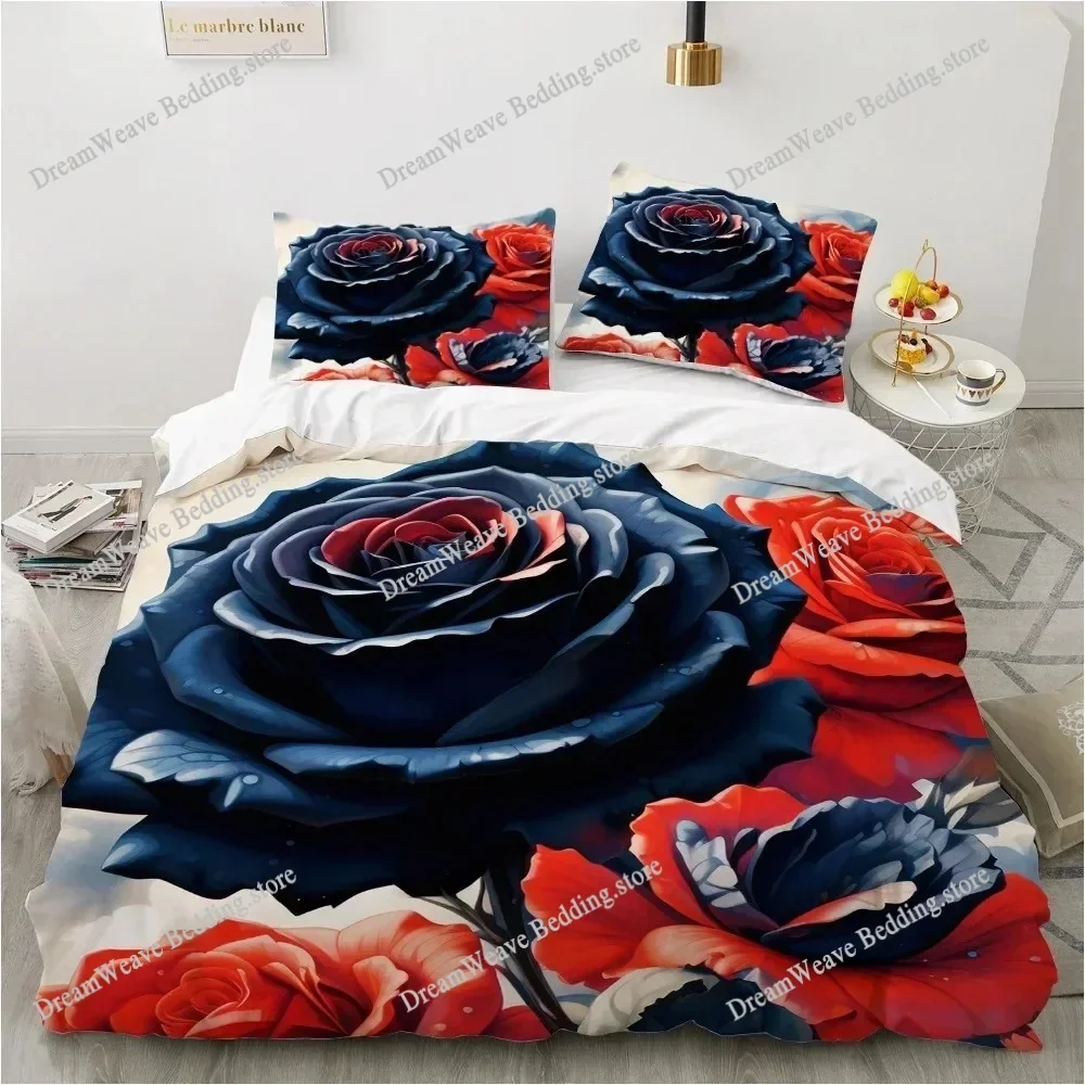 

3D Print Luxury Duvet Cover Floral Exotic European Bed Set Design Retro Comforter Bedding Sets for Bedroom Quilt Cover963