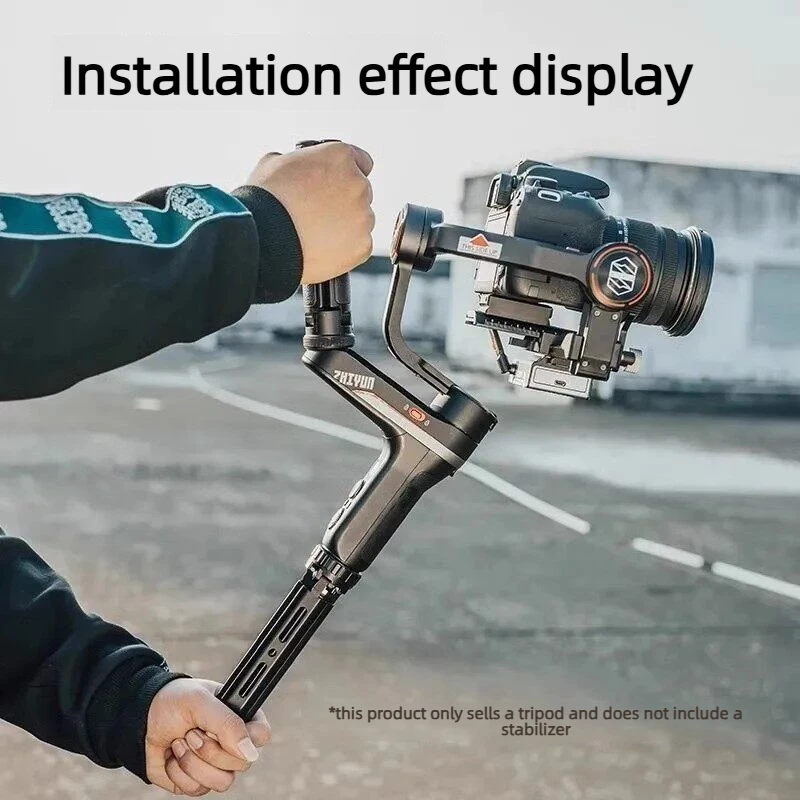 Aluminum Gimbal Support Tripod Stand Fit DJI RS2 RS3 RSC2 Stabilizer, Hand Grip Handle For Zhiyun Camera Stabilizer Accessories