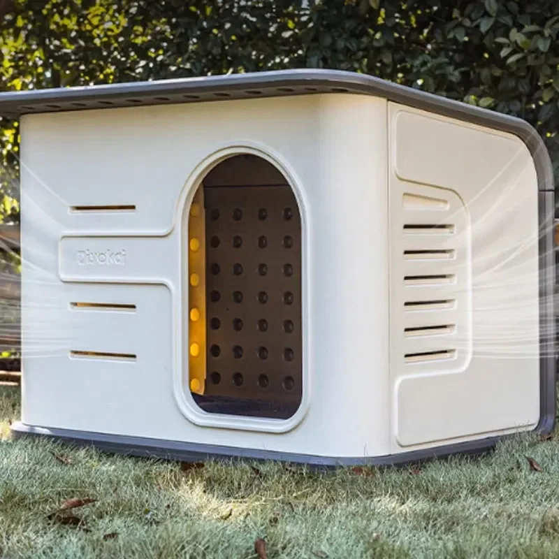 

Large Outdoor Dog House, Durable and Spacious Pet Shelter for All Weather Conditions