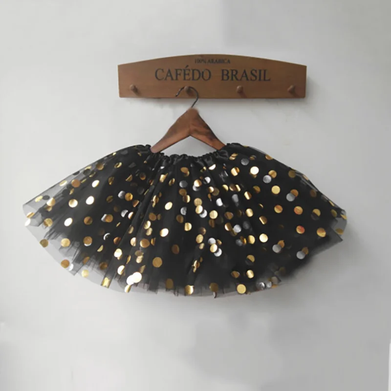 Rok Anak Potongan Cahaya Bulat Sombong Rok Putri Titik Rok Tari Rok Tutu