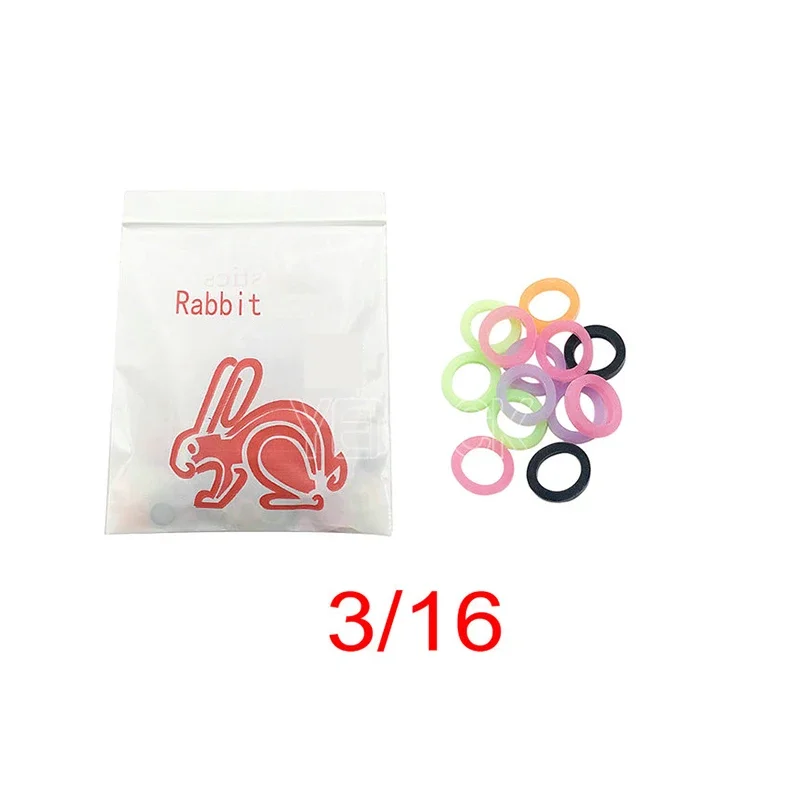 500pcs=5 Bags Colorful Dental Orthodontic Elastics Rubber Bands Ligature Ties 6.5OZ Latex Braces Traction Ring