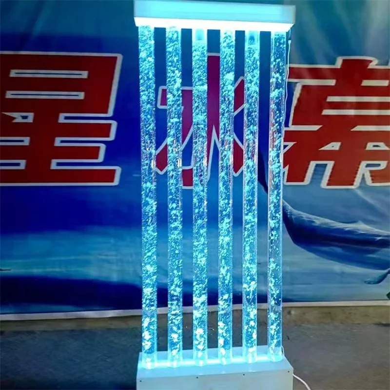 custom.Hot Selling Customized Acrylic Bubble Wall Panel with LED Light Popular Screen and Room Divider Features